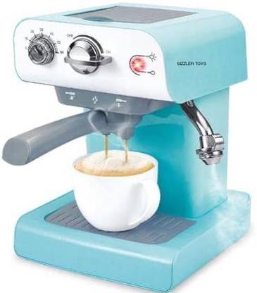 sizzler toys Coffee Maker Role Play Kitchen Play Set for Kids Realistic Action, Spray