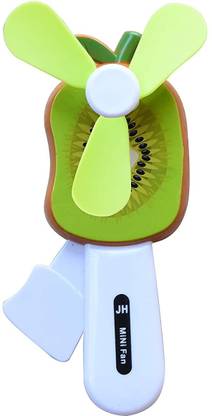 YuNiesto Cute Hand Held Kiwi Fruit Shape fan Toy For Kids