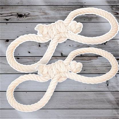 Esselkay Cotton Rope Handcuff Hathkadi for Cosplay, Roleplay, Medium, Pack of 2