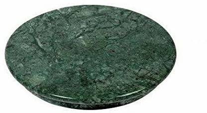 Shri Marble Chakla or Granite Roti Maker or Rolling Pin Board or Handmade Round Board, Cheese Platter Board