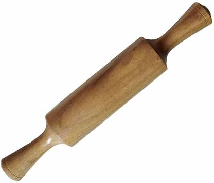 Promax Handicraft Belan | Wooden Rolling Pin | Roti Maker | Wooden Roti Roller Pin | Belan for Chapati GHATI BELAN for CHAPATI Maker Rolling Pin