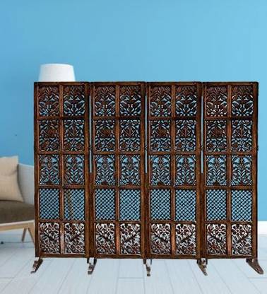 Soul Light Art Solid Wood Decorative Screen Partition
