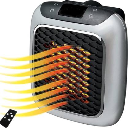 TECH STONE New Mini Electric Heater 800W Small PTC Ceramic Heater with Overheat Protection Fan Room Heater