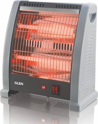 Glen HA-7019 Room heater two heat setting 800W ISI Certified (1 Year warranty) Quartz Room Heater
