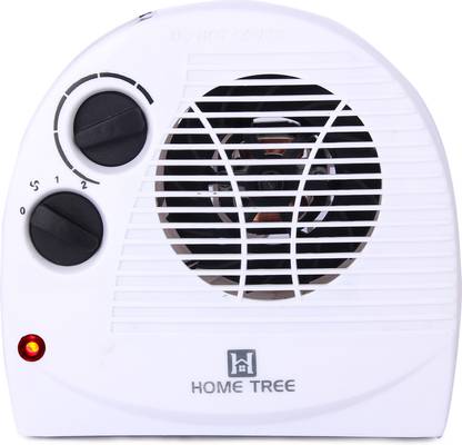 Home Tree Latest Design 2000 Watt Room Fan Heater System Silent With Led Power Indicator & Powerfull Copor Motor Fan Room Heater