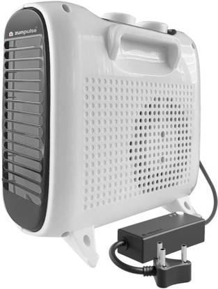 Zunpulse Tyrone Plus 2000W #PhoneSeKroControl Smart Wi-Fi Energy Monitoring, Schedulable|Works with Alexa and Google Assistant Fan Room Heater