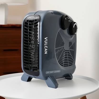 unleash Vulcan 2000W Electric Room Heater Fan Heater 100% Copper Motor, 1 Year Warranty Fan Room Heater