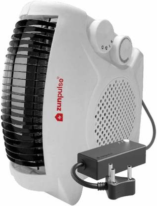 Zunpulse Smart Wi-Fi Room Heater - White Ambrus Plus With Energy Monitoring |Works with Alexa and Google Assistant Fan Room Heater