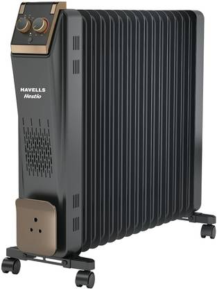 HAVELLS 15 fin wave black Oil Filled Room Heater
