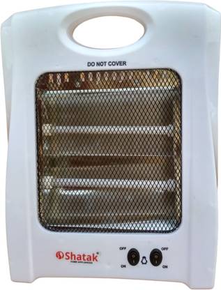 SHATAK Neo Quartz 400/800 W (2 Rod) ISI Marked Quartz Room Heater