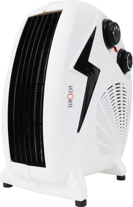 लाफोर्ट 1000W/2000W Dual Heating Modes- White पंखा रूम हीटर