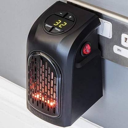 JE EXPORT 400W Heater with Temperature Controller up to 32 Degree Auto Shut off 1-12 hour Fan Room Heater