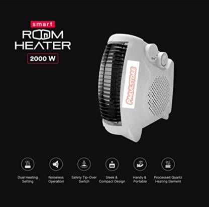 Parulstore || BF-76 ADVANCED PORTABLE ROOM HEATER || STANDARD Fan Room Heater