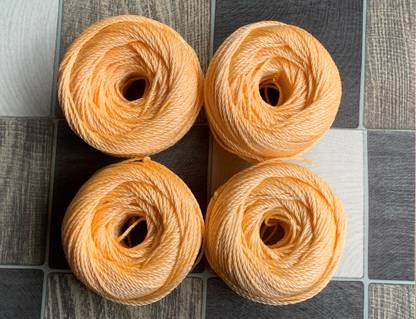 MARUTI ROPES - ISO 9001:2015 Certified 2 MM Nylon PP Rope Ball,Multi purpose,90 Meter x 4 Nos Golden Yellow