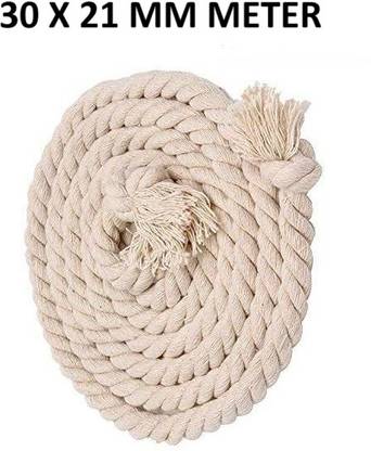 Clubhouse TUG OF WAR ROPE 30 METER 21 MM White