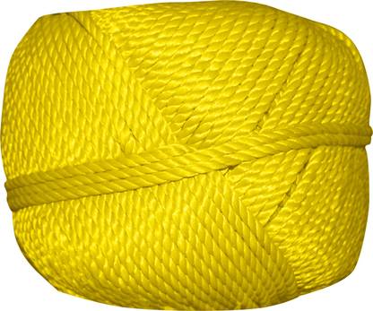 YNK Rope 2.5 MM Nylon rope yellow Yellow