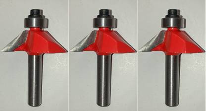 ALPHABET Chamfer router bit 9403 shank-8mm cutting blade-10mm Rotary Bit Set