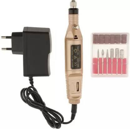 KP2 Protable Mini Electric File Nail Drill Manicure Machine Kit Set Rotary Bit Set