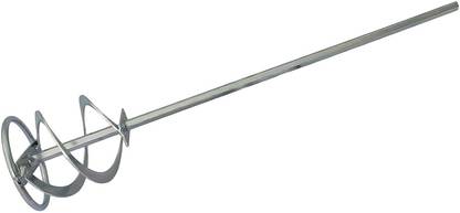 RanPra Paint mixer rod Suitable for Drill Machine and hammers 15"x 3" Steel Silver Rotary Tool