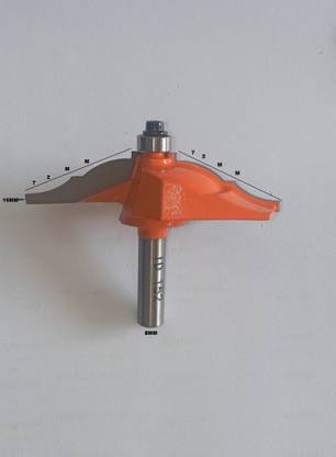 LIEUTENENT CORNER ROUTER BIT 152 SHANK 8MM X 72MM X 15MM Rotary Bit Set