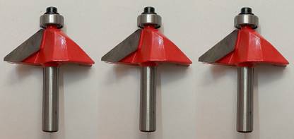 ALPHABET Chamfer Router Bit 9406 Shank-8mm cutting blade-18mm Rotary Bit Set