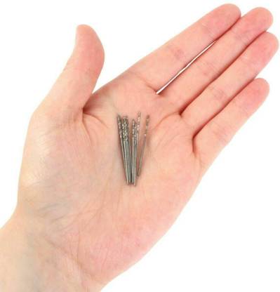 TECHDELIVERS 25pcs 0.8mm PCB Engraving Drill Bits CNC Bit Router Tool Hand Drilling Rotary Bit Set