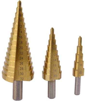 RENOET REMIUM QUALITY Hss Steel Titanium Step Hexagonal Drill Bits PREMIUM QUALITY Hss Steel Titanium Step Hexagonal Drill Bits Rotary Tool