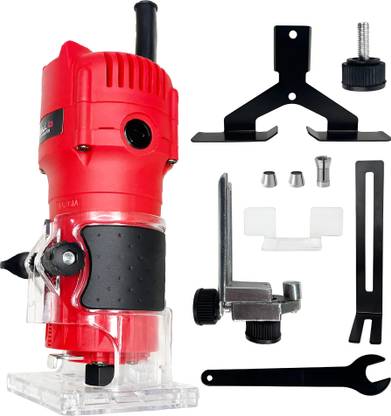 iBELL PR60-68 Palm Router,650W,32000RPM,Electric Hand Trimmer with 6/6.35/8mm Collets, PR60-68 Rotary Tool
