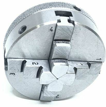 STTAR Lathe Chuck (50mm) 4-Jaw,Self Centering Reversible Chuck Hardened Steel Jaws Rotary Tool