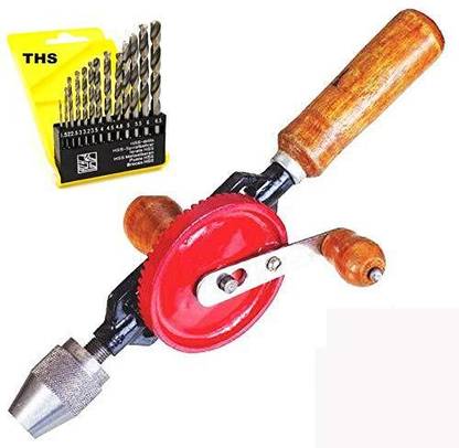 THS 1/4" 6mm Finest Hand Drill Machine for Carpenters & Home Use Rotary Tool