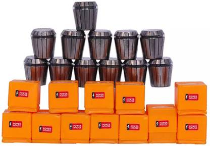 PowerHouse ER 40- 24 pcs High Precision Collet Set 0.008m ER 40- 24 pcs High Precision Collet Set 0.008m Rotary Tool