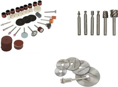 Digital Craft 105Pc Rotary Tools Set,6Pc HSS Rotary Burs Set,6Pc Circular Saw Blade, 105Pc Rotary Tools Set,6Pc HSS Rotary Burs Set,6Pc Circular Saw Blade, Rotary Tool
