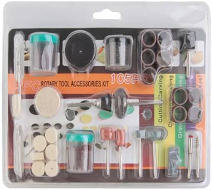 AS TOOL CENTER 105 Pcs/set Metal Mini Electric Drill Grinder Rotary Power Tool for cleaning, polishing, dust removal, deburring, polishing Rotary Tool