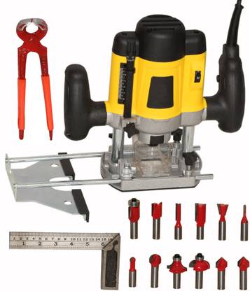 Digital Craft Electric Router Machine kit,8"Inch Pincer Plier,6"Try Square,, Rotary Tool