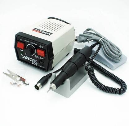 Digital Craft Strong Dental Laboratory Polishing Machine, Strong 204 Jewelry Polishing Dental Rotary Tool Die Grinder Machine Engraving Grinding Machine Polishing Gold Silver Rotary Tool