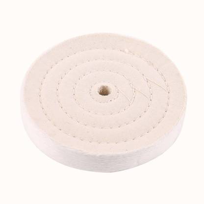 GSK Cut Soft Cotton Buffing Wheel 8 inch Polishing Pad Buffer Polish Grinder Pad (50 Ply) Rotary Tool