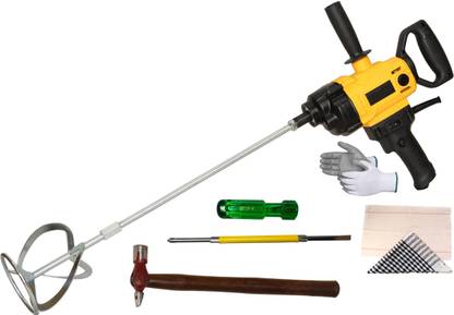Digital Craft Paint Mixer Machine,Hammer 200 gm,2 In 1 Screw Driver Rotary Tool