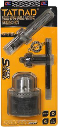 Digital Craft 13mm B12 Thread Keyed Chuck Electric Drill Chuck Adapter with SDS Adaptor Rotary Tool
