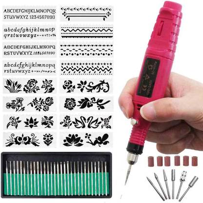 NITYA Electric Micro Engraver Pen Mini DIY Engraving Tool Kit Rotary Tool