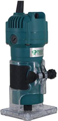 progen 9411HG 700W, 30000RPM Professional Palm Router Trimmer with Transparent Base & Variable Speed for Precision Woodworking Rotary Tool