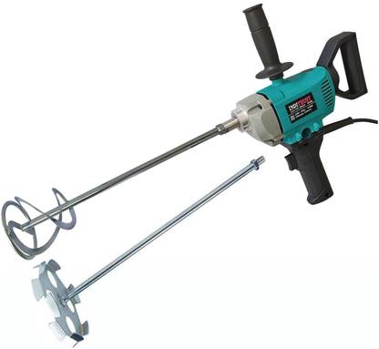 Inditrust 1250W WITH 6 MONTHS WARRANTY Electric Paint Mixer With 2pc Rod 1250W WITH 6 MONTHS WARRANTY Electric Paint Mixer With 2pc Rod Rotary Tool