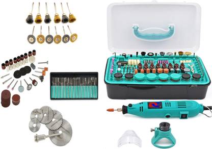 Digital Craft 388 Die grinder,12 Wire Brush,105 Rotary tool,30 Diamond Bur 6 Circular Blade Rotary Tool