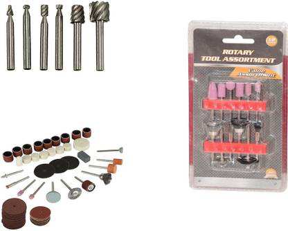 Digital Craft 6Pc HSS Rotary Burs Set,105Pc Rotary Tools Set,12Pc Rotary Tools Set, 6Pc HSS Rotary Burs Set,105Pc Rotary Tools Set,12Pc Rotary Tools Set, Rotary Tool