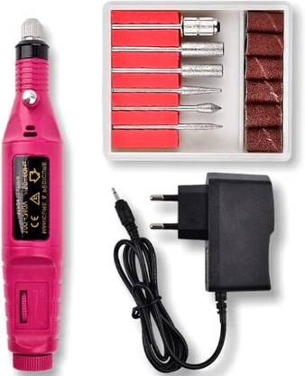 A TO Z TOOLS Mini Electric Nail File Nail Art Drill Kit Nail Polisher Rotary Tool