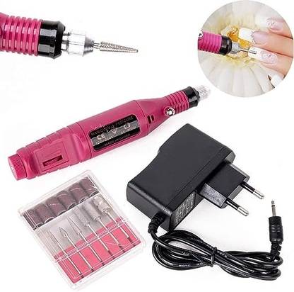 banira Electric Nail Art Drill File Machine Grinding Polishing Tool With Bits EU Plug Rotary Tool
