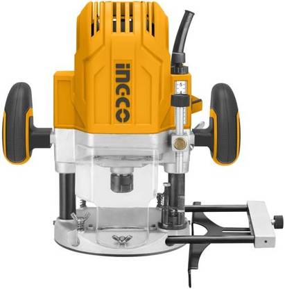 INGCO Eectric router 12mm wood working 1600W With guide fence and 1set carbon brushes RT160028 Rotary Tool