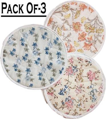 HOLYKRAFT Roti Cloth Wrap Cotton/Chapati Cover/Roti Cover/roti Rumal/Roti Wrapping Clot Printed Roti Round Disk Cover