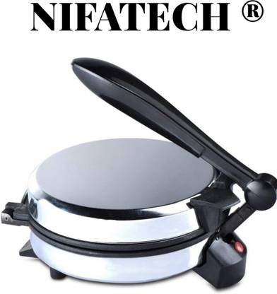 NIFA TECH ® Electric Automatic Roti Maker Machine with 1100 Watts Roti/Chapati/Parathas WA Roti and Khakra Maker