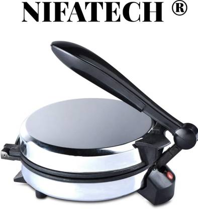 NIFA TECH ® Electric Automatic Roti Maker Machine with 1100 Watts Roti/Chapati/Parathas W5 Roti and Khakra Maker