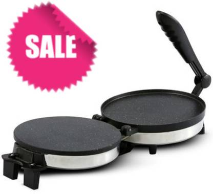 Viyasha ®Indian Chapati Electric/Roti/Maker with 1 year Warranty YC77 Roti and Khakra Maker